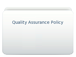 Quality Assurance Policy